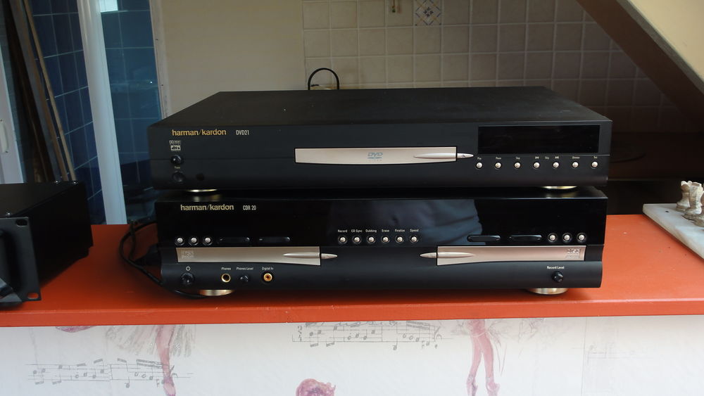 Lecteur Dvd et cd Harman kardon dvd 21 et cdr 20 Audio et hifi