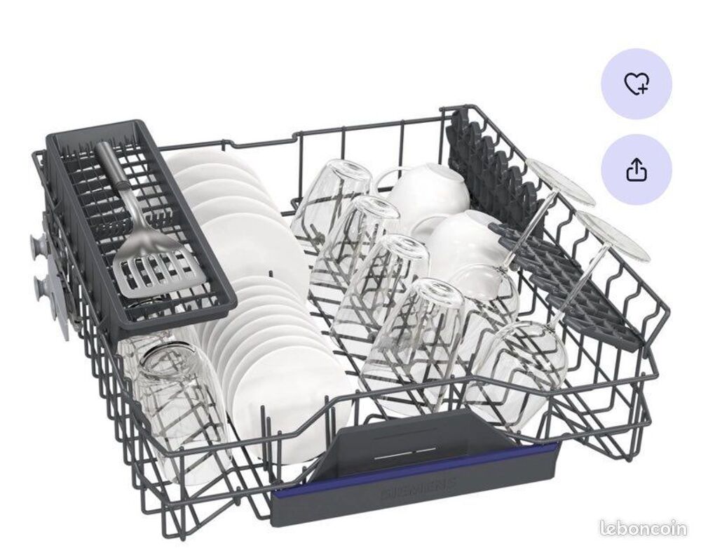 Lave Vaisselle Connect&eacute; Siemens 13 Couverts Electroménager