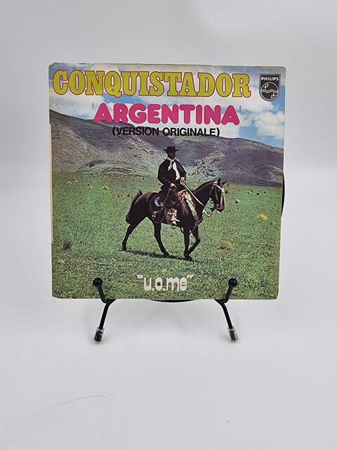 Vinyle 45 tours Conquistador : Argentina (Version Originale) 4 Vulbens (74)
