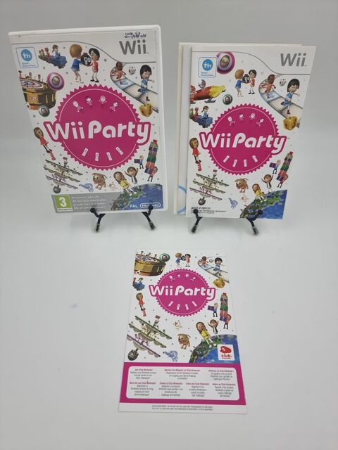 Jeu Nintendo Wii Wii Party en boite, complet VIP non gratt� 16 Vulbens (74)