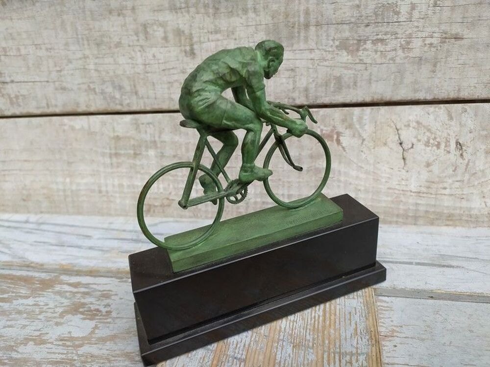 Troph&eacute;e Cyclisme Cycliste V&eacute;lo Course Bronze Fraisse Demey 
