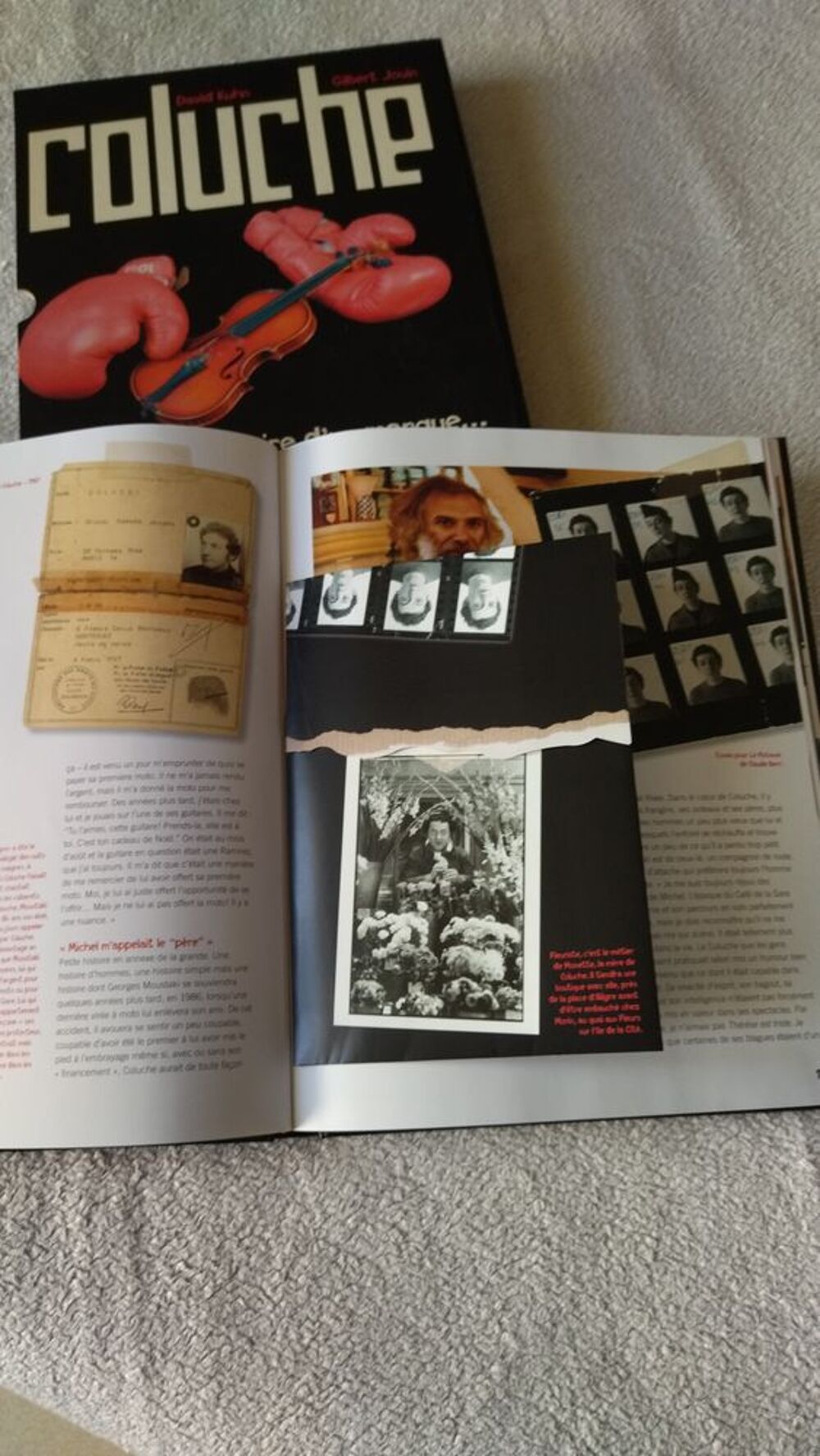 Coluche . Livres et BD