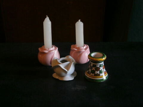 4 petits porte bougie, bougeoirs 5 Wolxheim (67)