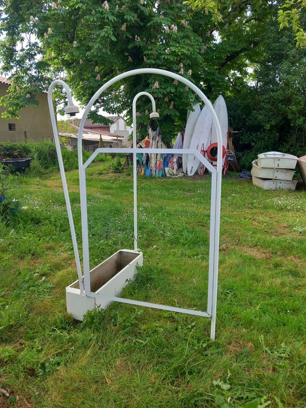 Embelissement de terrasse (&eacute;clairage et plantes) Jardin