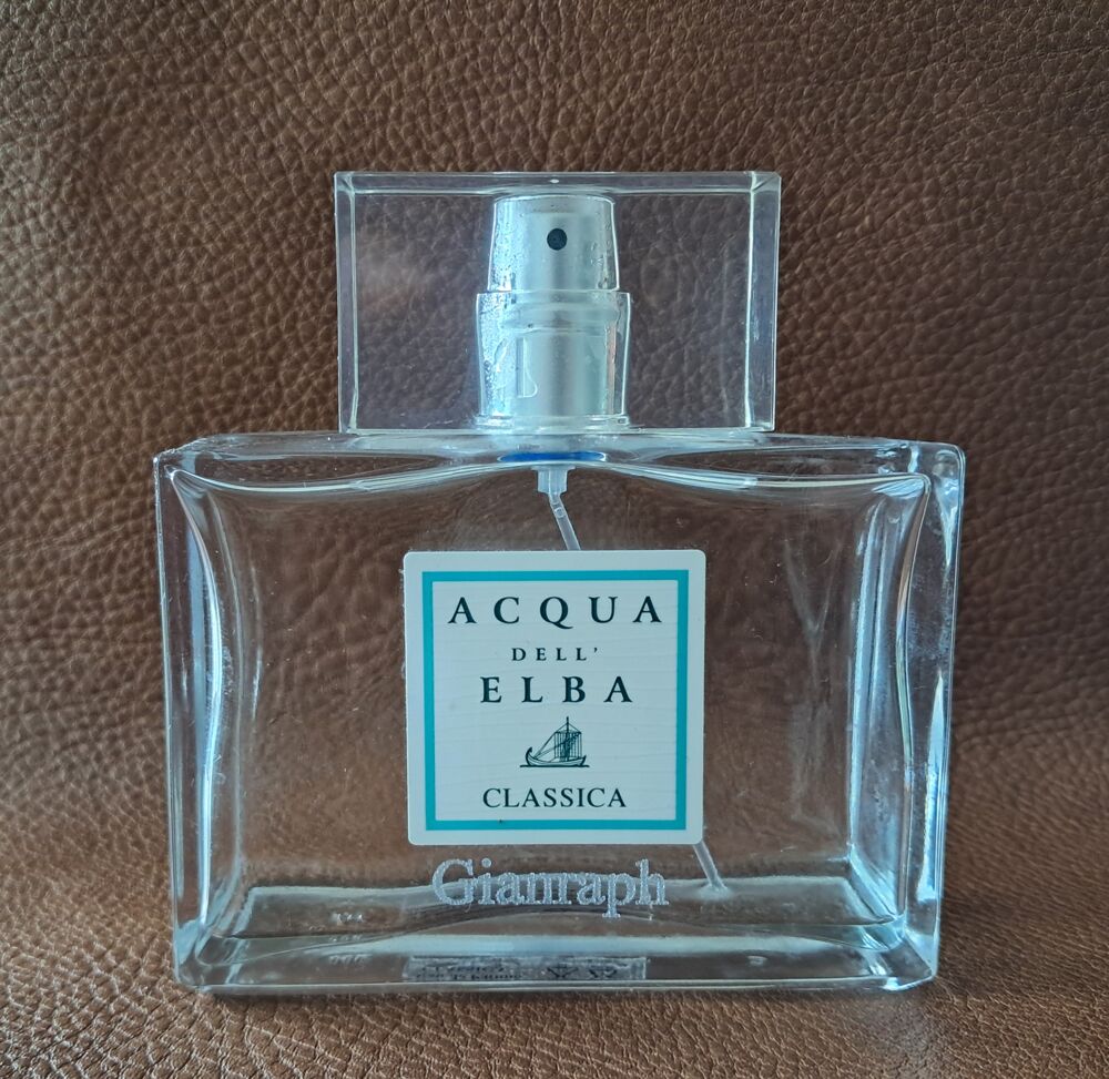 bouteilles de parfum vide cerruti herm&egrave;s h24 acqua dell elba 