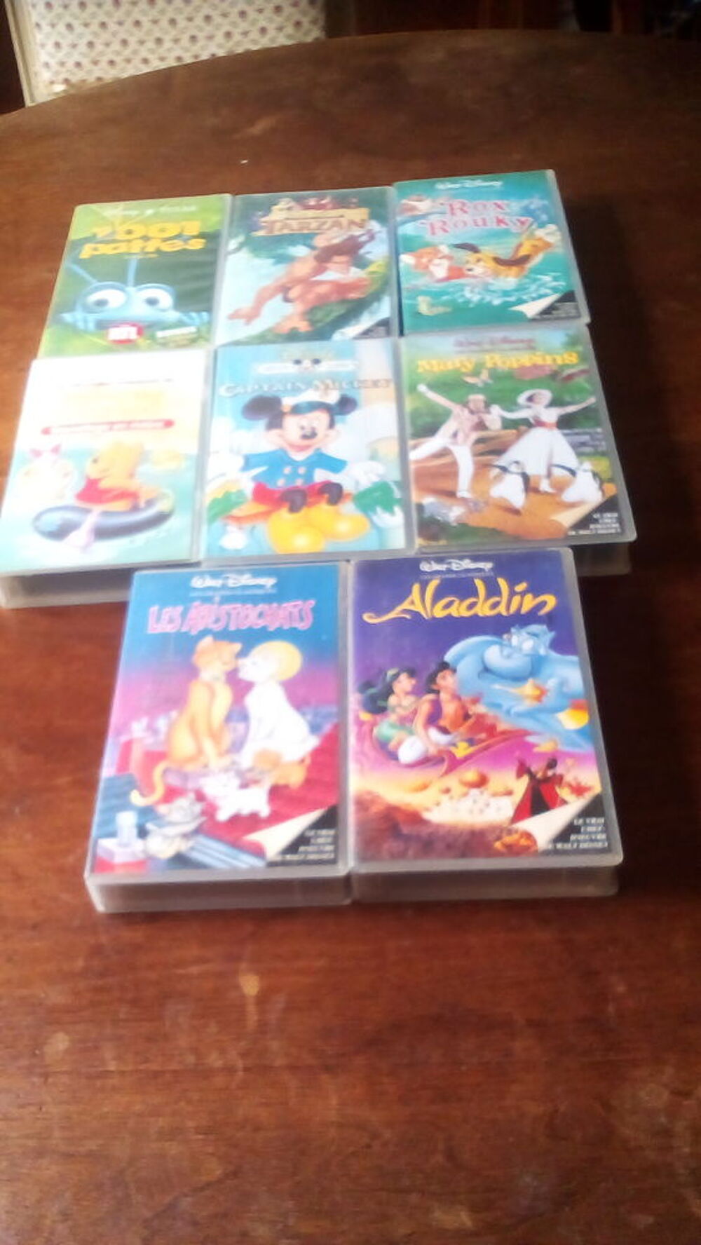 VHS Walt Disney
DVD et blu-ray
