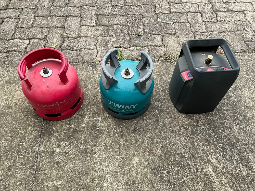 Bouteilles de gaz vides au choix Bricolage