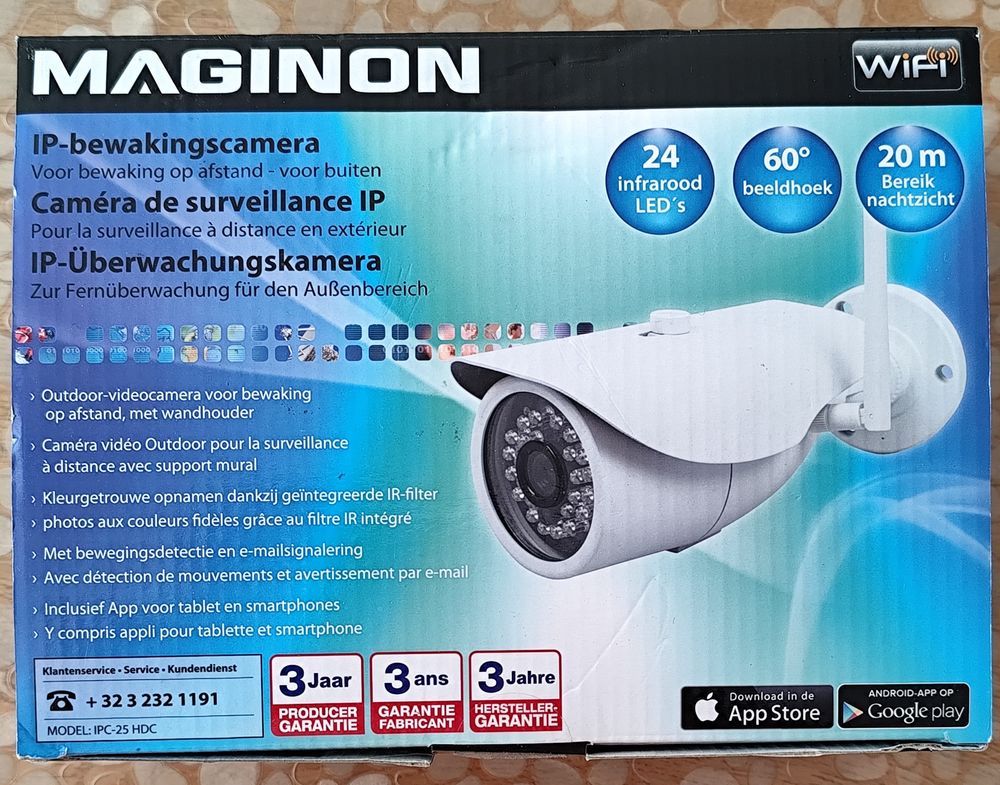 Cam&eacute;ra de surveillance connect&eacute;e Matériel informatique
