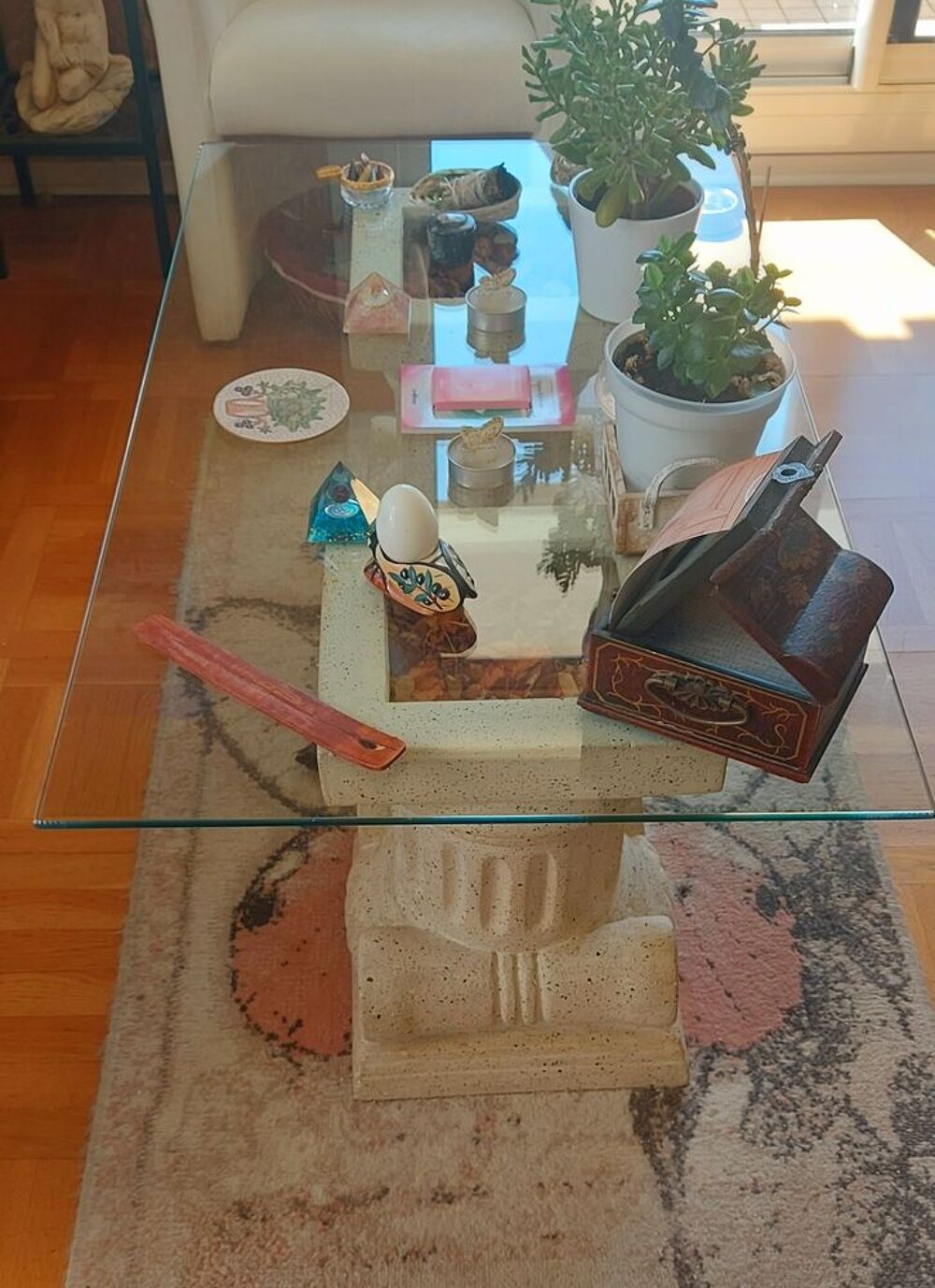 TABLE BASSE DE SALON BON ETAT Décoration