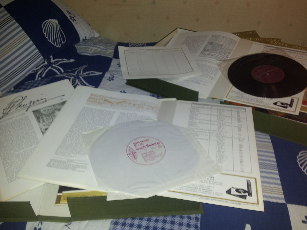 6 Coffrets des plus Grands Musiciens CD et vinyles