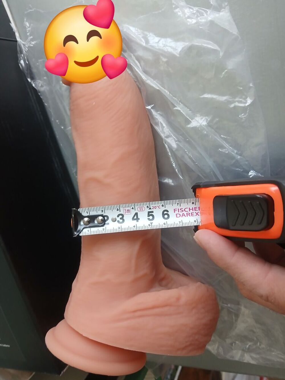 Sex Toy gode r&eacute;aliste Ventouse L21cm large 3.5 &agrave; 5.3 cm Jeux / jouets