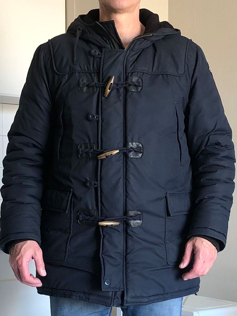 Parka style Duffle-Coat SCHOTT NYC pour homme Taille L Vêtements