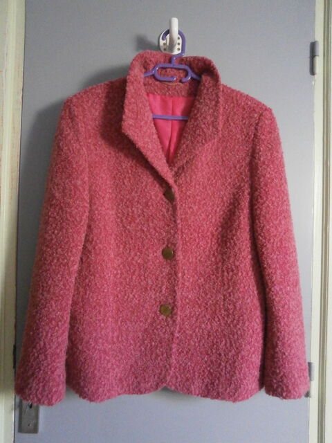 Veste vieux rose mouchetée à blouclettes 30 Tourcoing (59)