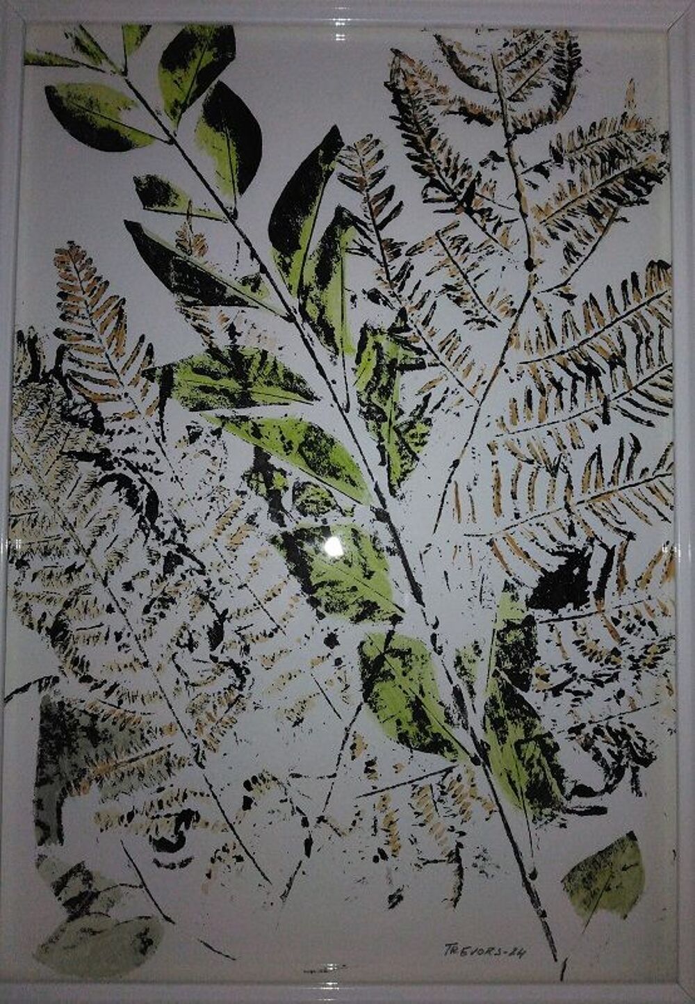 petites peintures vegetales Décoration