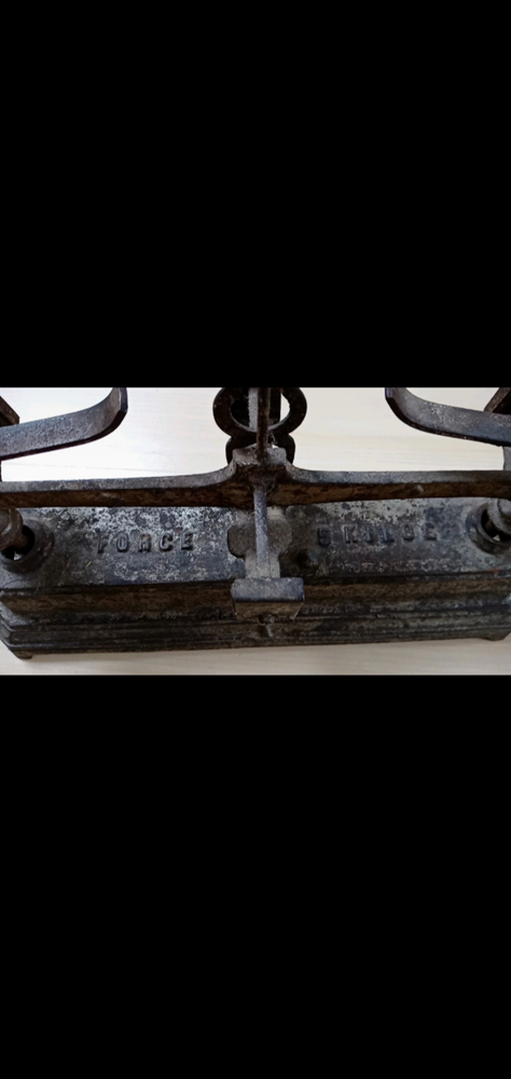 P&egrave;se alimentaire balance ancienne
Décoration
