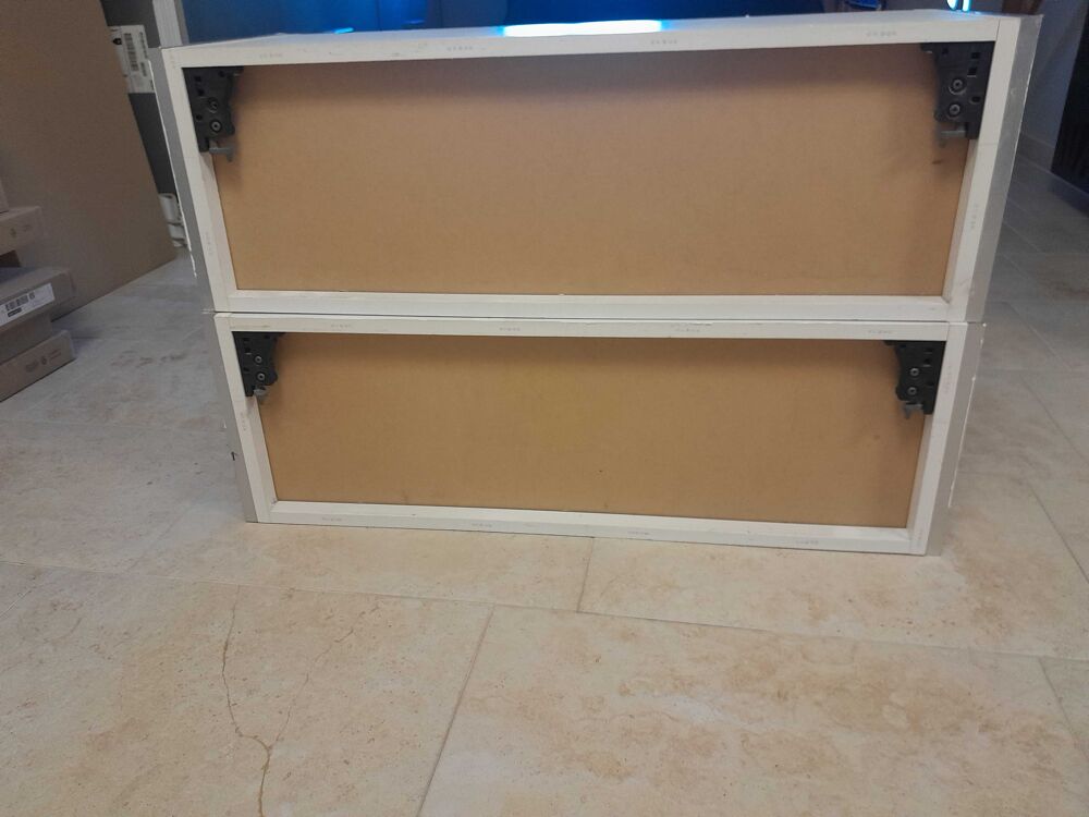 2 placards suspendu cuisine plus comme neufs Meubles