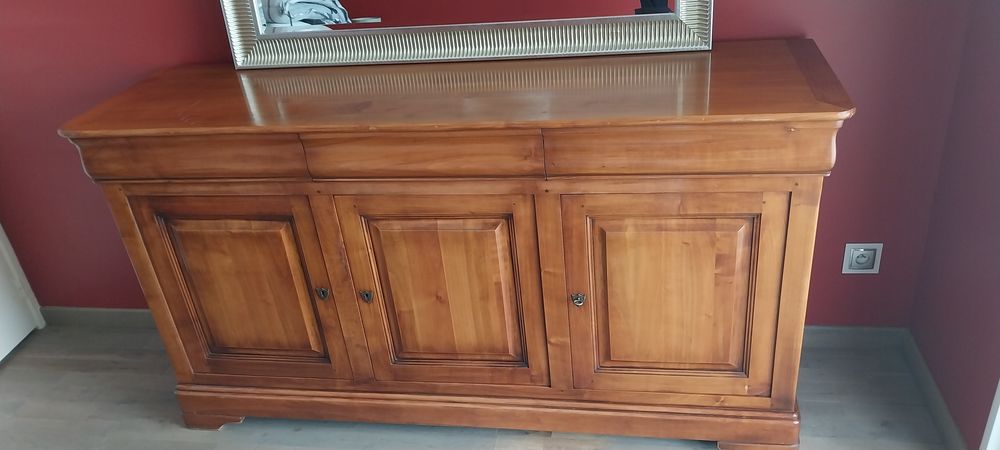 ENSEMBLE DIVERS MEUBLES MERISIER TBE STYLE LOUIS PHILIPPE Meubles
