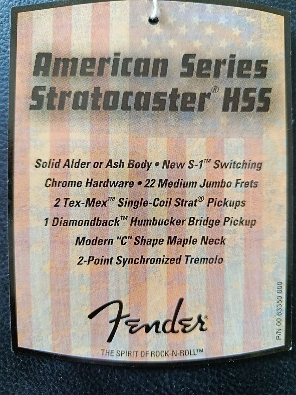 Fender Stratocaster American Series HSS 2004 Instruments de musique