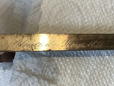 Fourreau et sa ba�onnette 1877 90 Cerny (91)