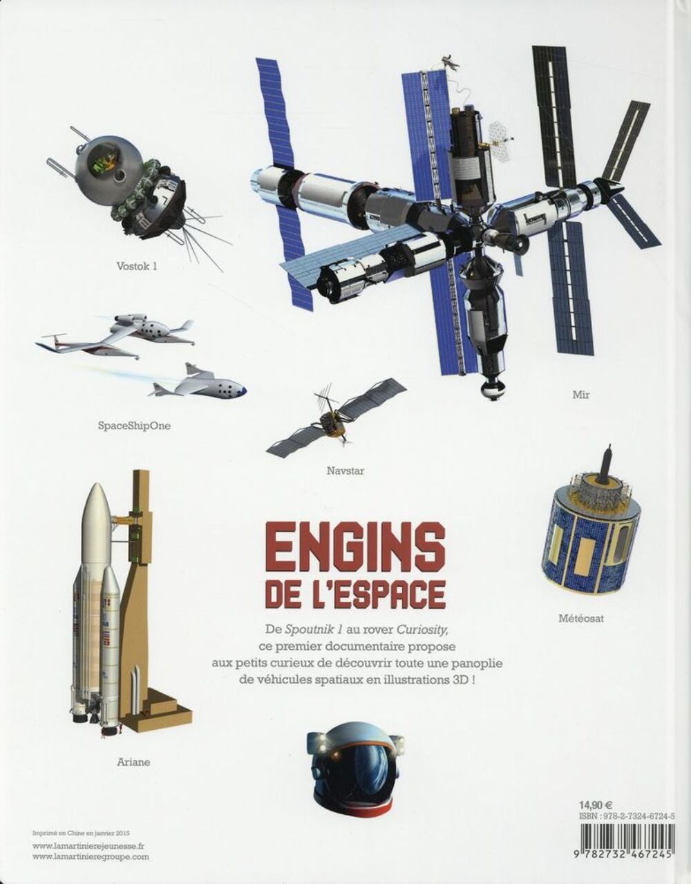 Engins de l'espace Livres et BD