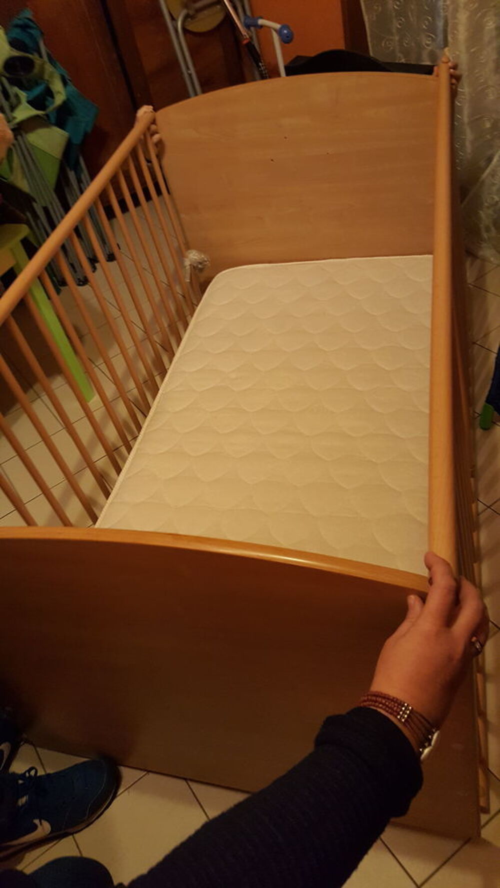 Lit enfant 70x150 avec matelas Mobilier enfants
