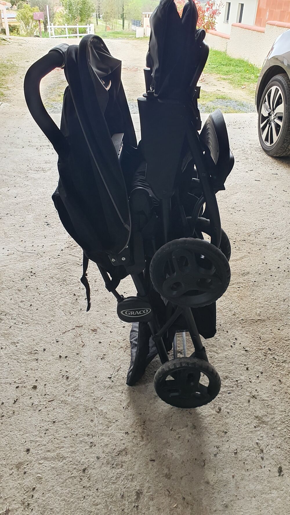 Poussette double graco Puriculture