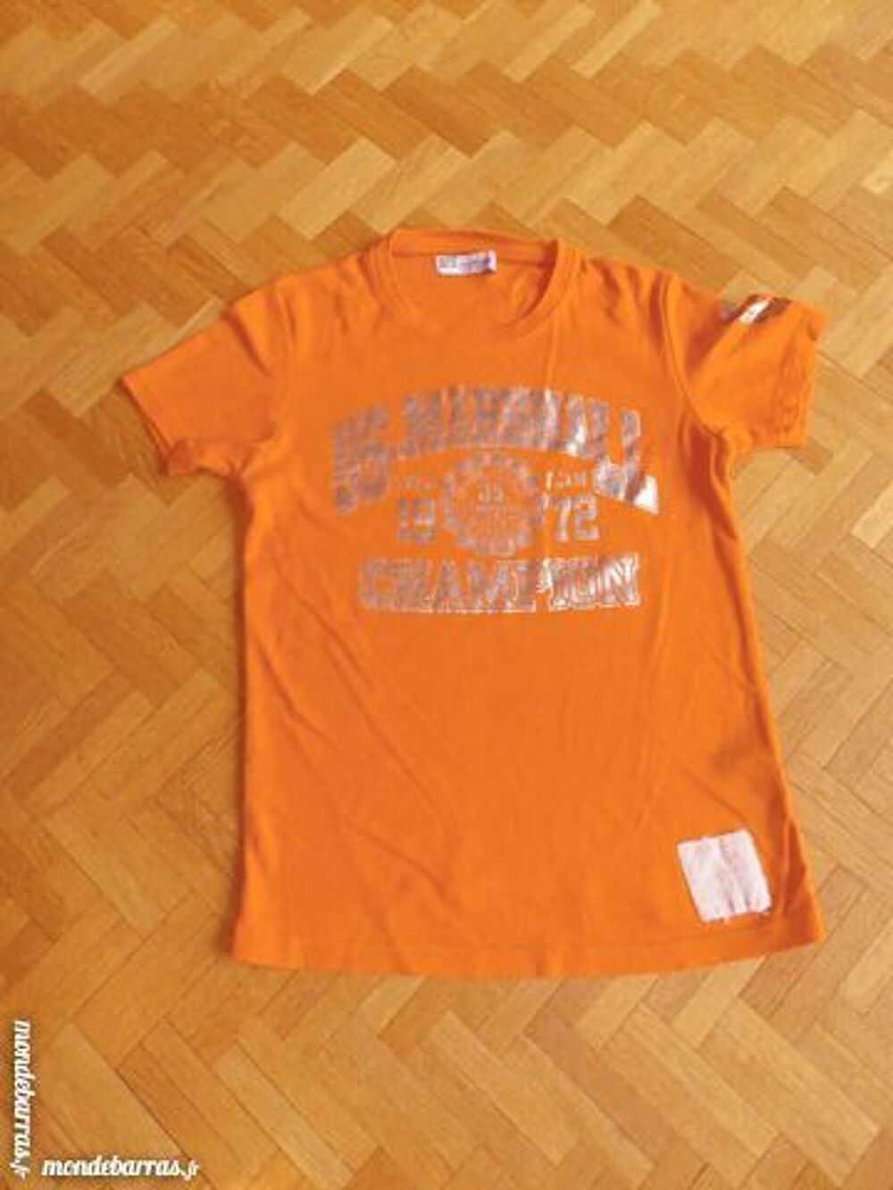 Tee-shirt US Marshall orange (50) Vtements enfants