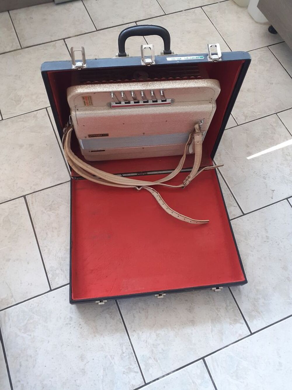 accordeon piermaria p312 et sa valise de transport Instruments de musique
