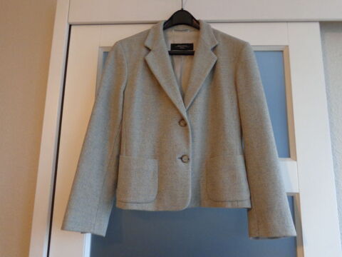 Veste en tweed chaud bleu chiné. 15 Toulouse (31)