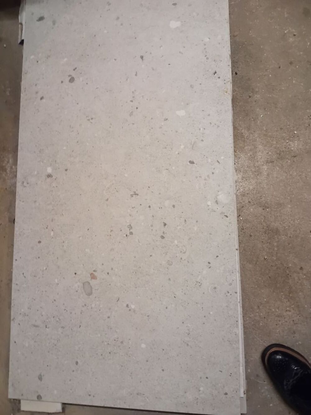 Carreaux gr&eacute;s c&eacute;rame 60x120. Colori beige. Achat 160e Bricolage