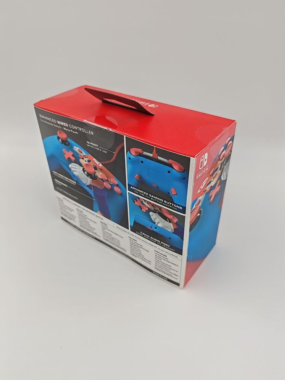 Nintendo Switch Manette Filaire Super Mario Mario Punch neuf Consoles et jeux vidéos