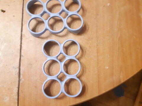 Repose 6 oeufs x2 en plastique pour frigo 4 Montbliard (25)