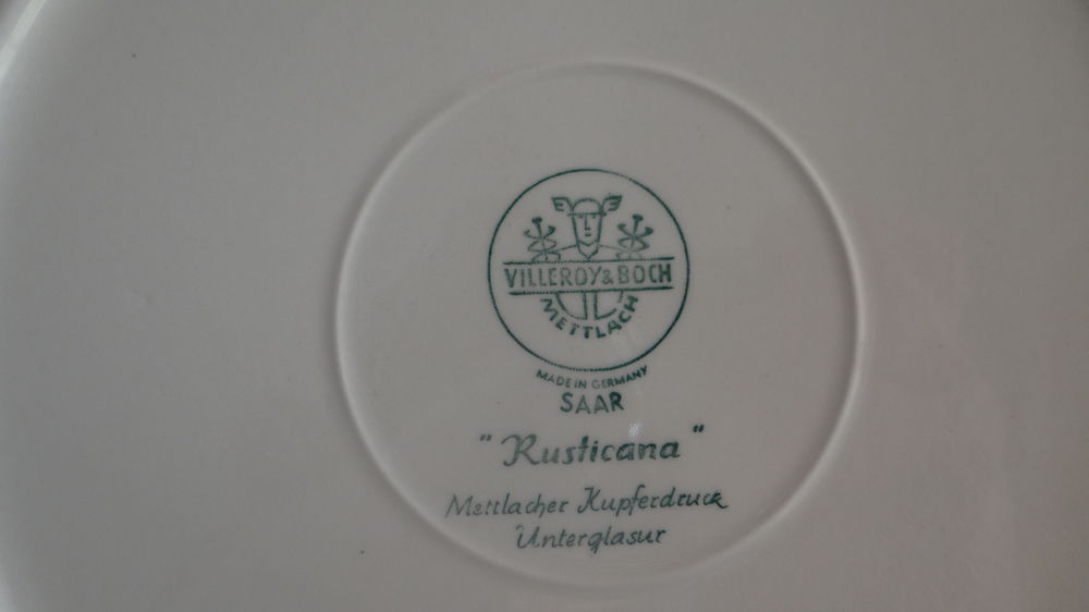 LOT de VAISSELLE rustique VILLEROY et BOCH Cuisine