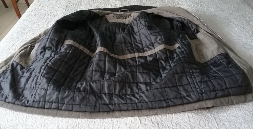 BLOUSON HOMME L GREENFIELD GRIS FONC&Eacute; Vêtements