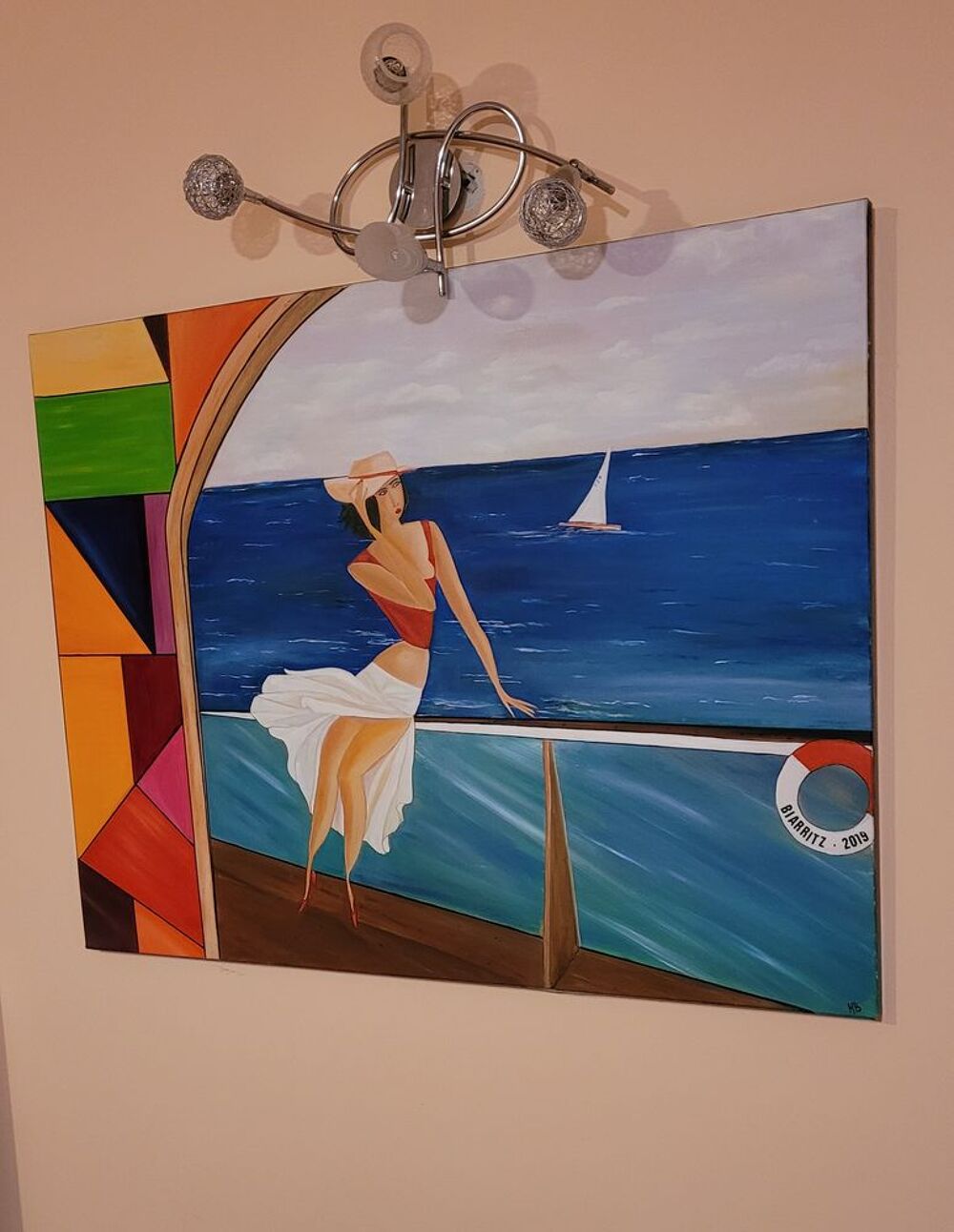 copie tableau huile sur toile Décoration