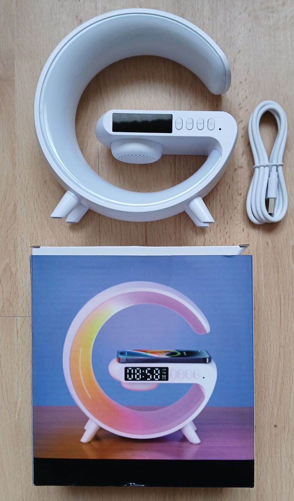 Lampe Haut-Parleur Sans Fil Multifonctions. Neuve Audio et hifi