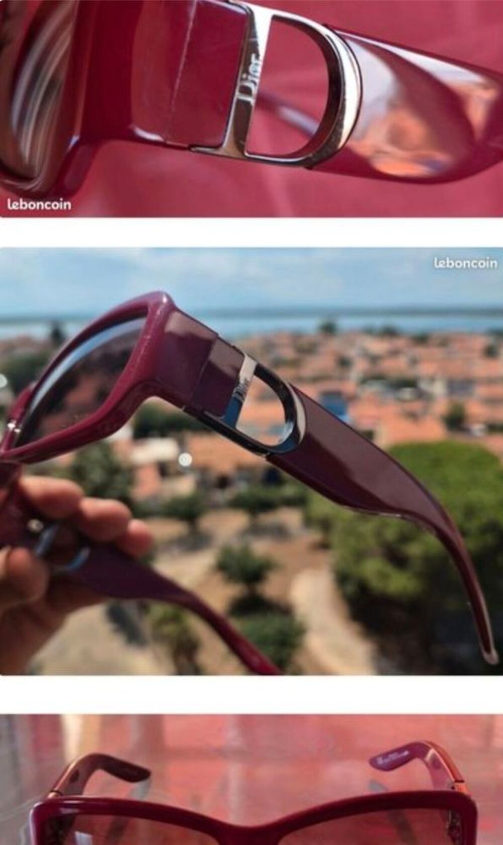 Lunette de soleil femme de la marque christian dior Bijoux et montres