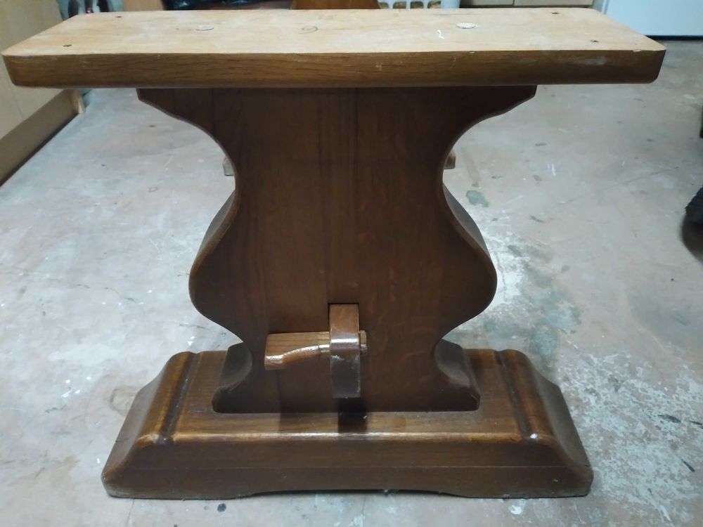 pieds+de+table+basse+en+ch&ecirc;ne Meubles