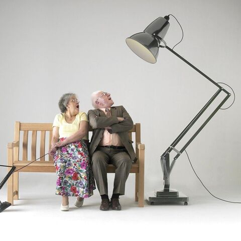 Tr�s haut lampadaire ANGLEPOISE Original 1227 Giant.lampe lu 1800 Marseille 13 (13)