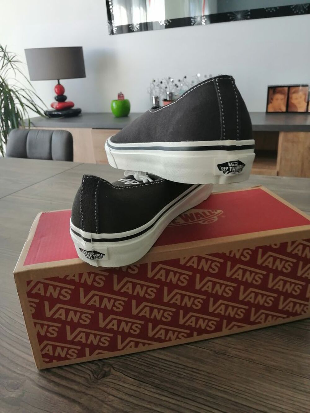 Chaussures Vans ANAHEIM FACTORY OG DAIM NOIR Chaussures