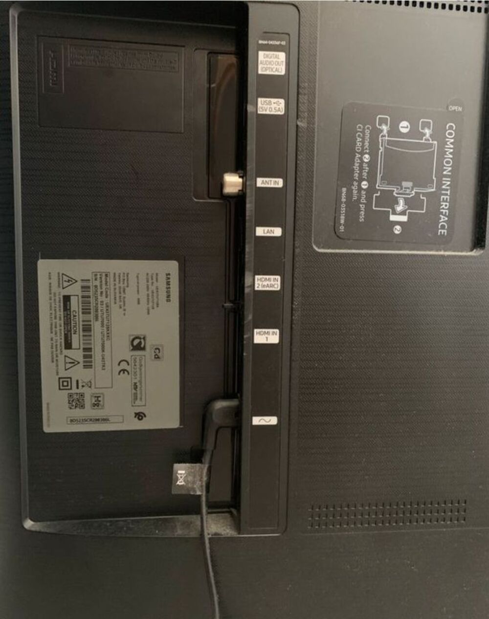 Tv Samsung connect&eacute; UHD LED 4K Photos/Video/TV