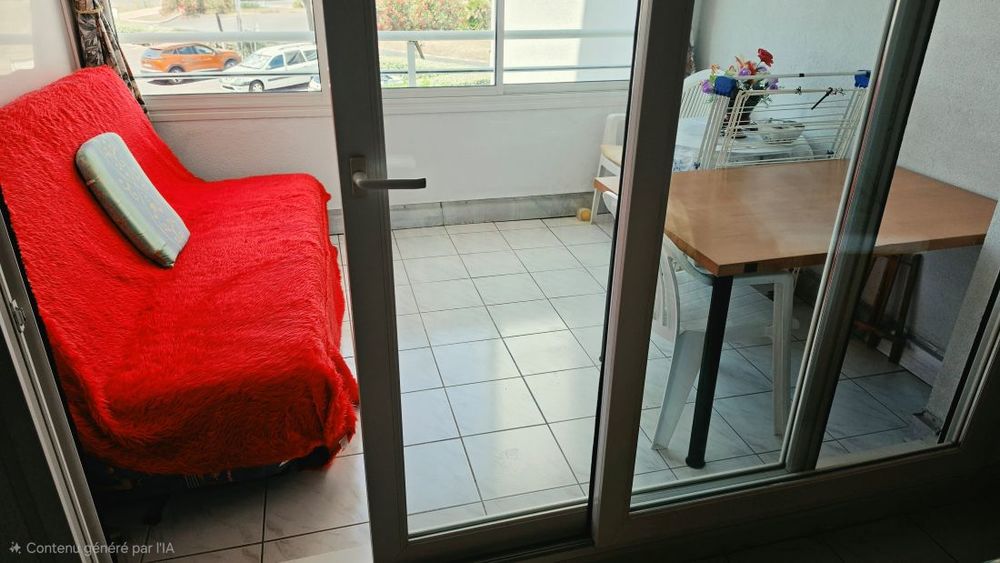 Vente Appartement LE CAP D'AGDE : Secteur du môle (Proche plage 150m et commerces de la flânerie) Studio + Loggia au 1er étage. Le cap d agde