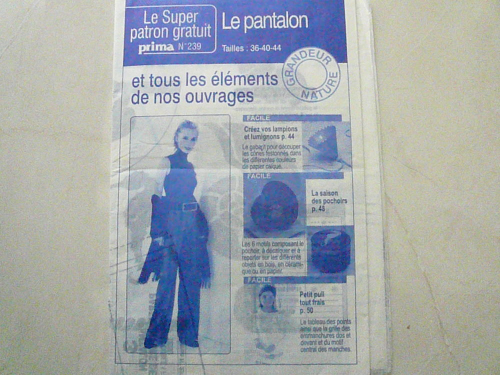 Patron couture le pantalon Livres et BD