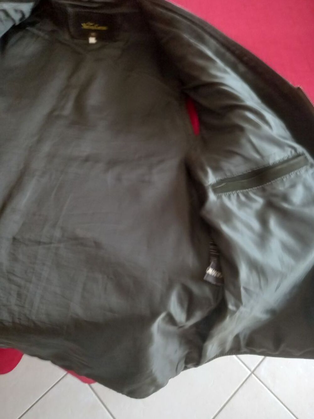 Veste en cuir Vêtements