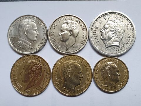 Lot de 6 pièces Monaco 13 Bordeaux (33)