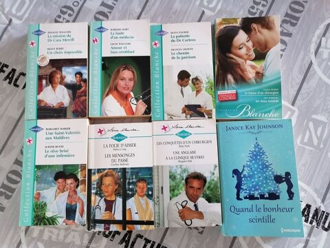 Livres harlequin collection blanche 14 Raimbeaucourt (59)