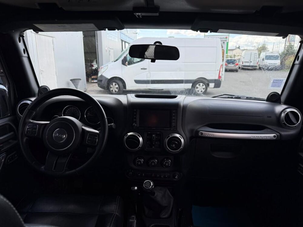 Wrangler SAHARA 2.8 CRD 4X4 200CH GARANTIE 6 MOIS / REPRISE POSSIBLE 2013 occasion 36300 Le Blanc