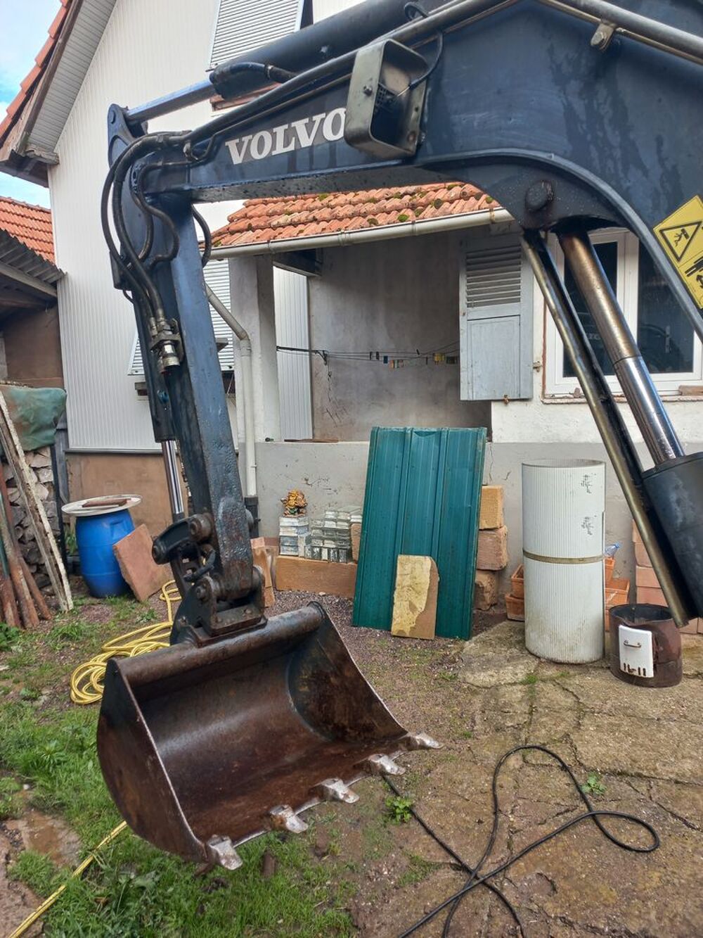 Mini pelle volvo ec45 4t5 2001 . 6000 heures Bricolage