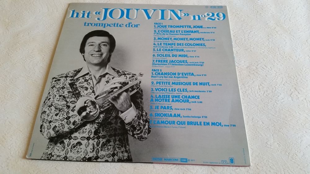 HIT " JOUVIN " N&deg;29 CD et vinyles