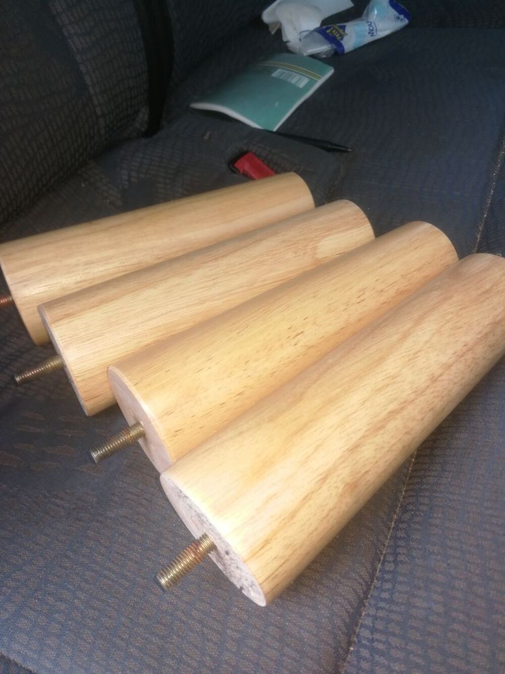 5 pieds pour sommier Bricolage